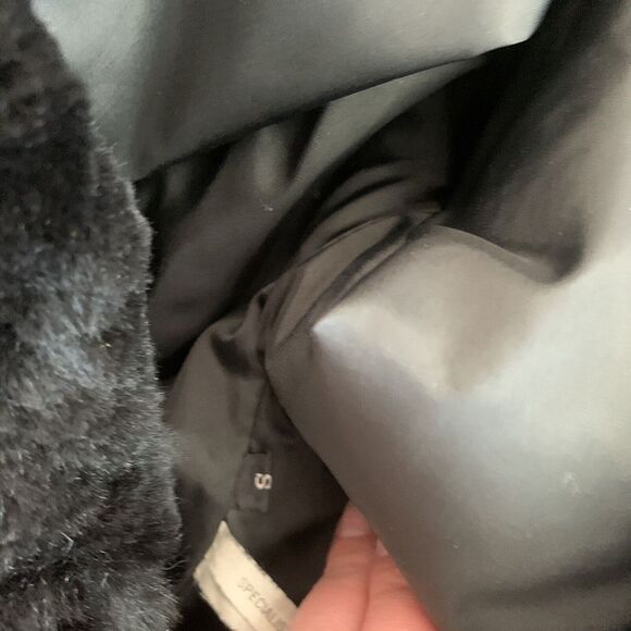 Faux-Fur Bober Jacket Womens S - Picture 4 of 4